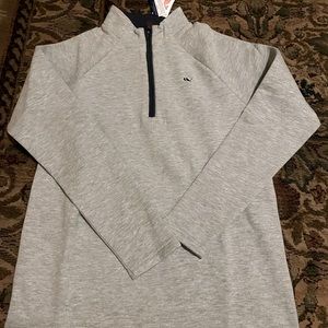 NWT Vineyard Vines Boys 1/2 zip sweatshirt